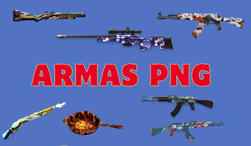 Armas PNG Free Fire