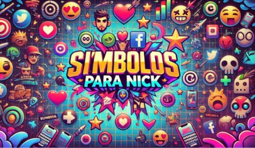 simbolos para nick