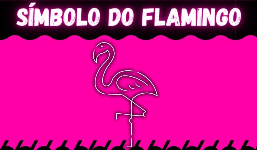 simbolo do flamingo para nick