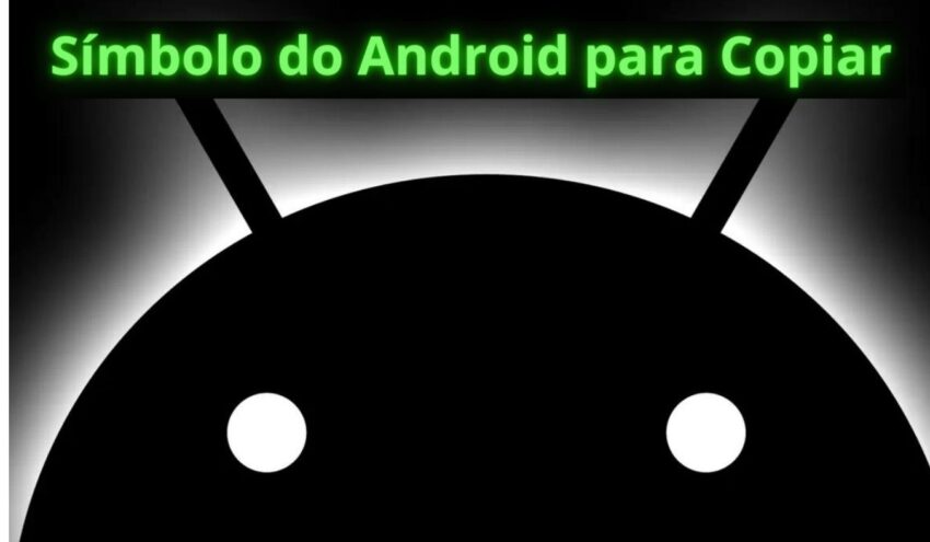Símbolo do Android para copiar