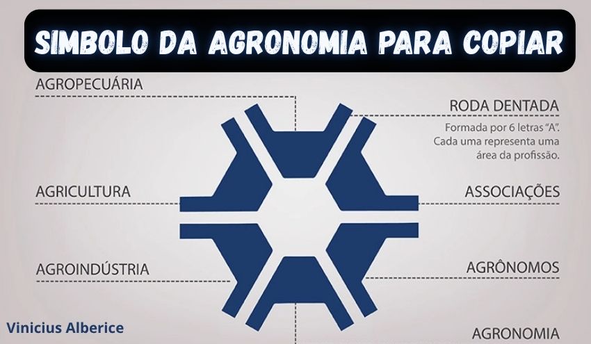símbolo da agronomia para copiar